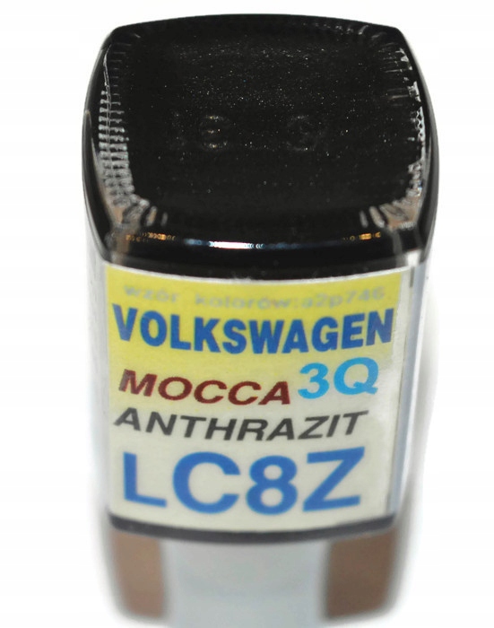 VW LC8Z MOCCA ANTHRAZIT LAKIER ZAPRAWKA DO RYS ARA 10 ML