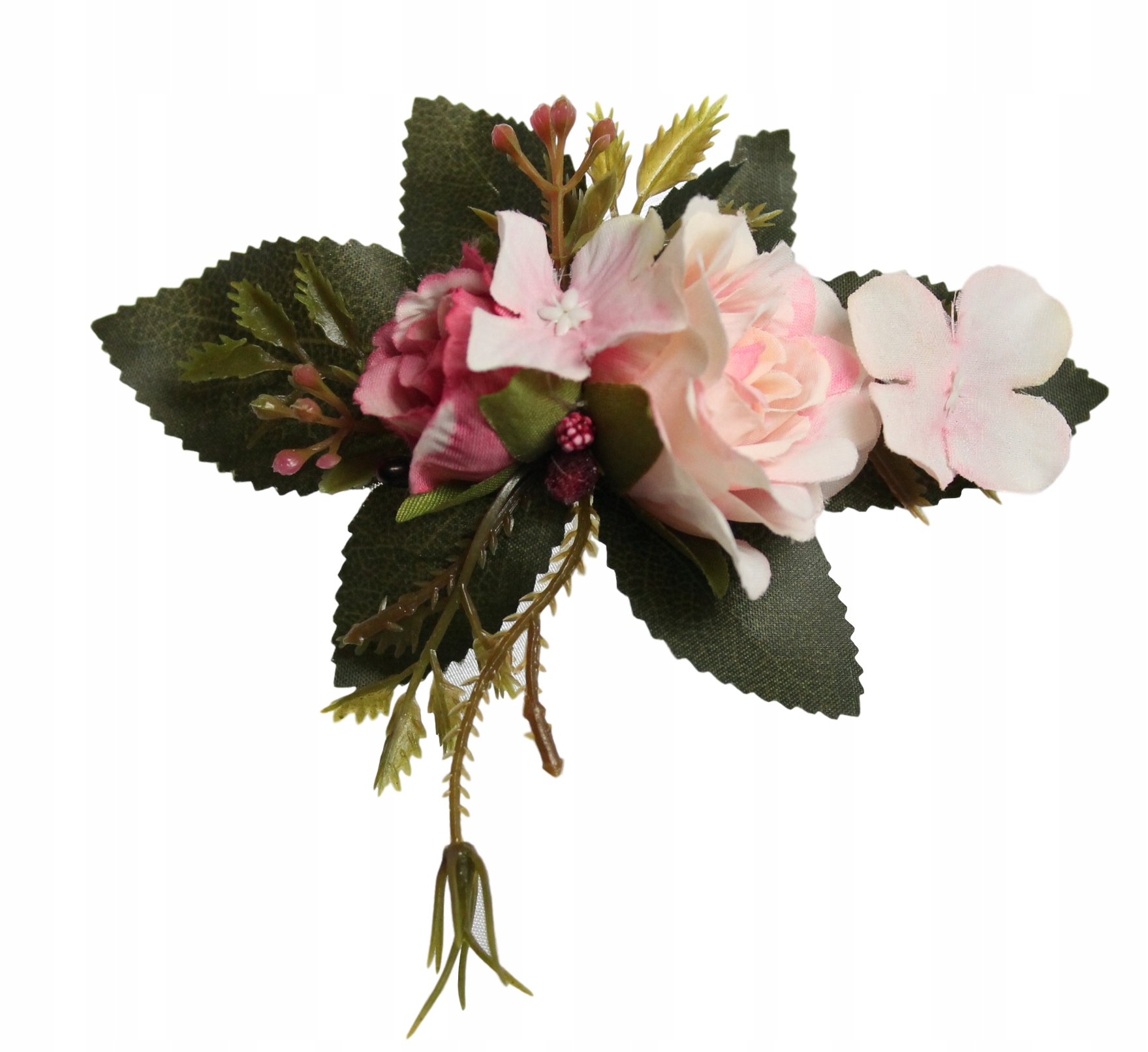 

Przypinka do butonierki róża ciemno jasno Różowy