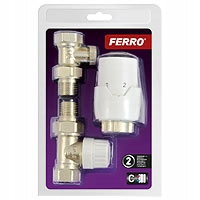 

Ferro Zestaw termostatyczny prosty 1/2” ZTM20