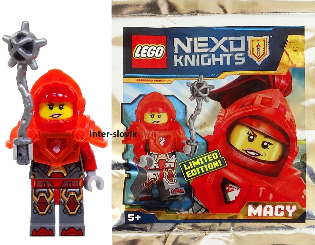 

Lego Nexo Knights Figurka Rycerz Macy Saszetka