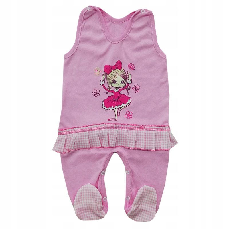 Śpiochy bawełniany 86 cm Baletnica