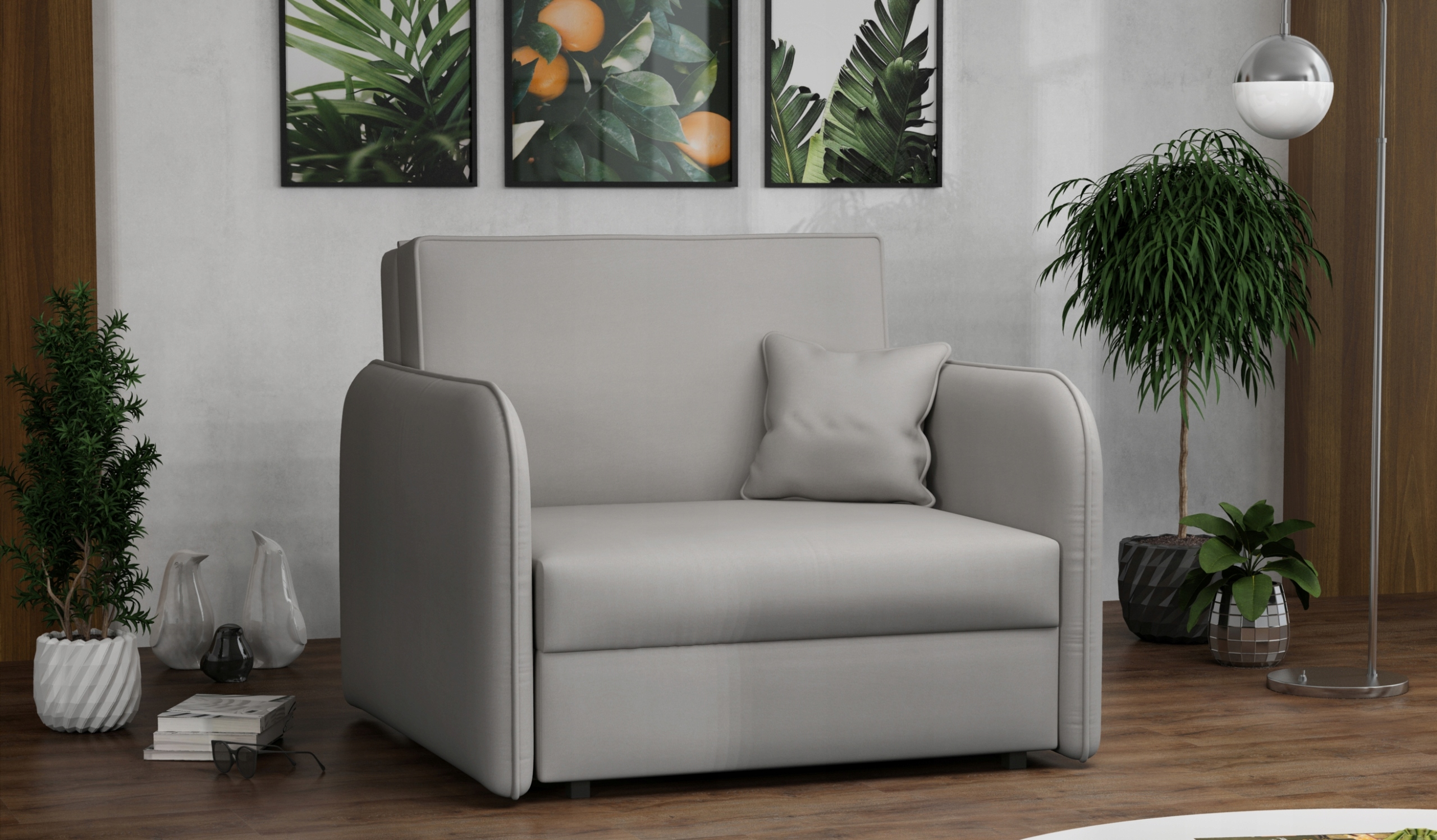 

Viga I Loft sofa jednoosobowa fotel rozkładany