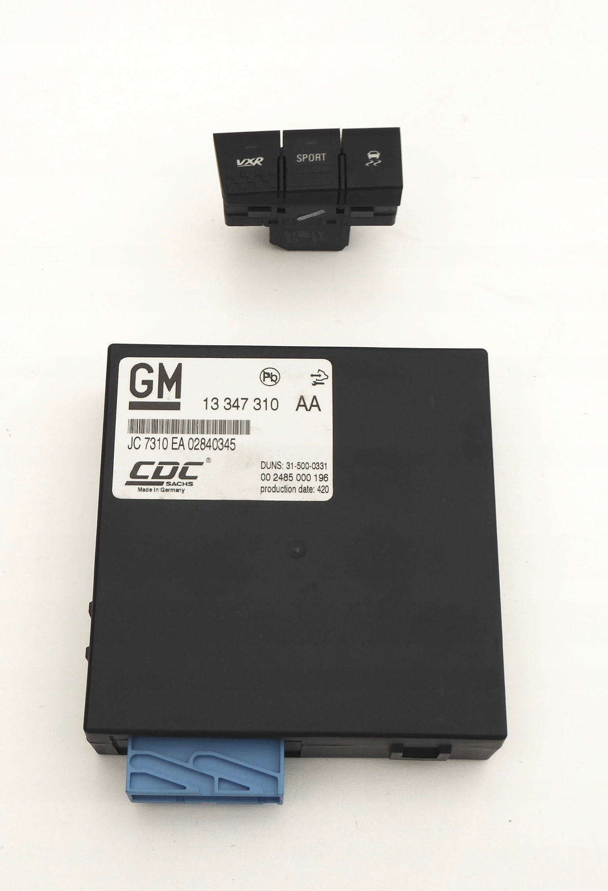 СПОРТИВНИЙ МОДУЛЬ CDC OPEL INSIGNIA OPC VXR