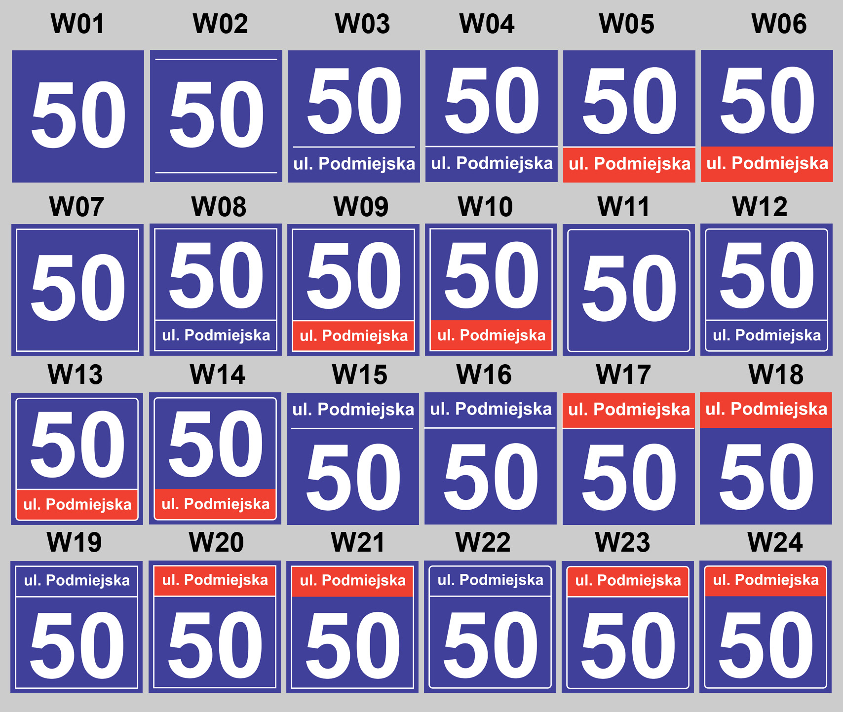 TABLICA TABLICZKA ADRESOWA NUMER DOMU 15x20 cm !! Kod producenta 2015