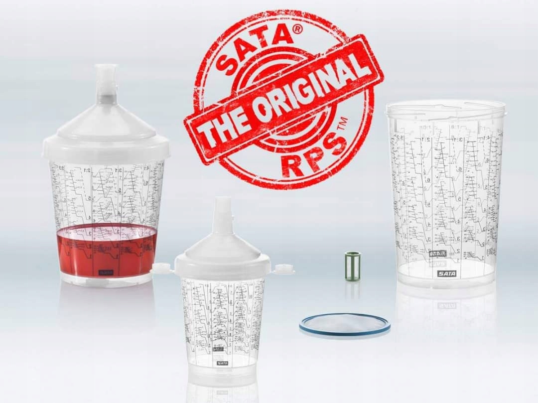 SATA KUBEK RPS QCC 125um/ 300 ml SATAminijet 3000