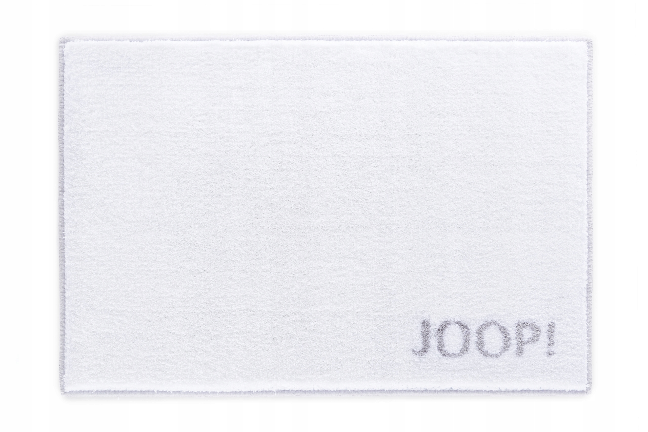 Kúpeľňový koberec Joop! Classic 50x60 biely