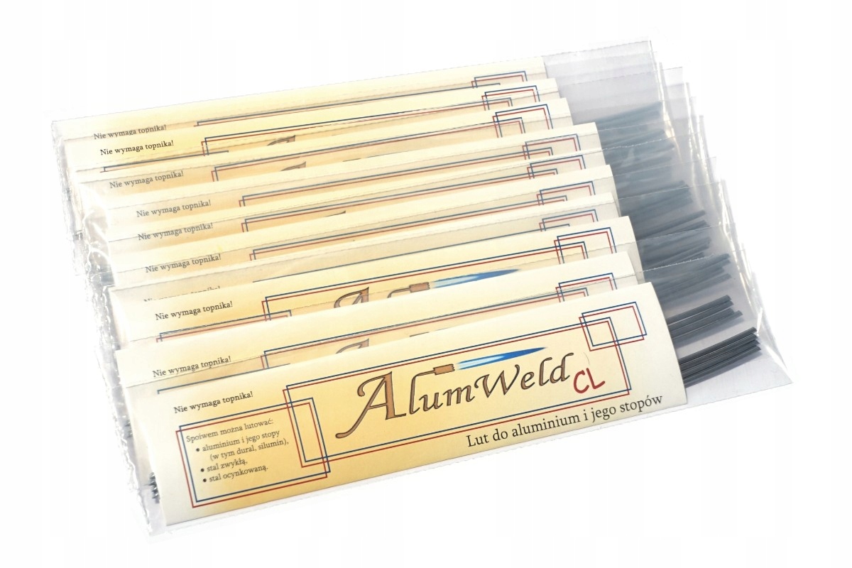

A02X 10x AlumWeld CL Spoiwo do Lutowania Aluminium