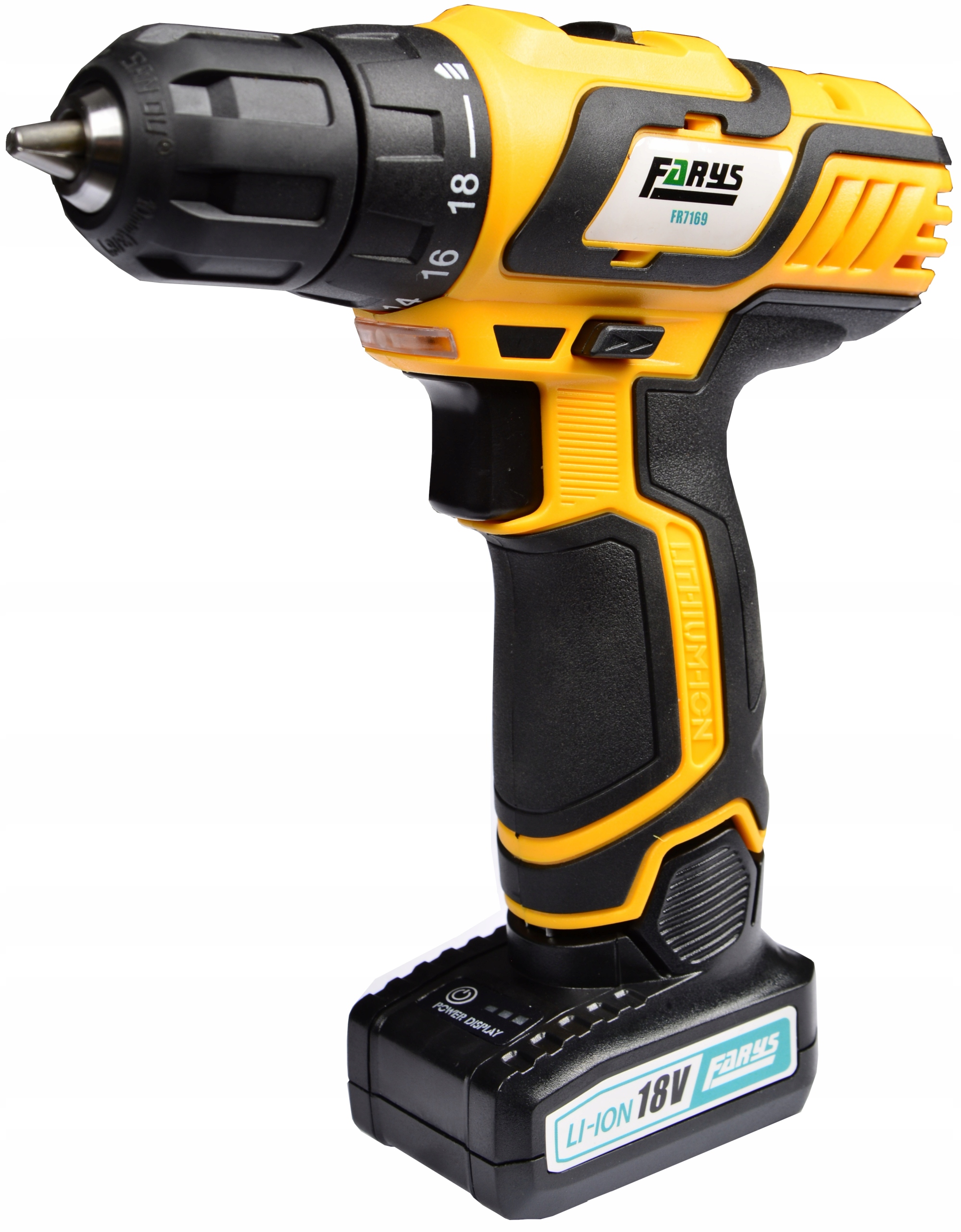 Wiertarko wkretarka 18V akumulatorowa Li Ion Mark Farys