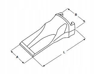 Ząb ESCO V19SYL SkanCraft Niemcy Typ maszyny Koparka Koparko-ładowarka