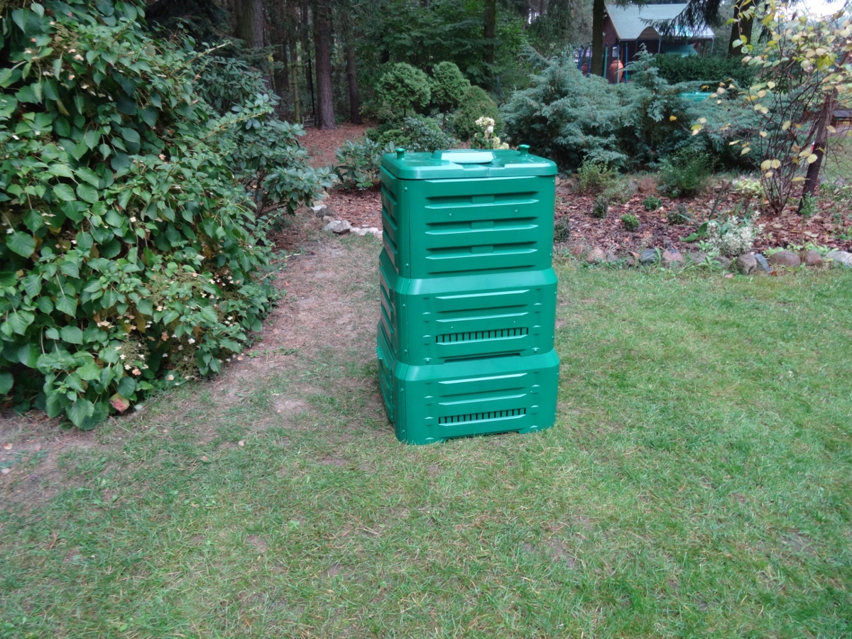 KOMPOSTOWNIK TERMO-400 GRUBA ŚCIANA 5 LAT GW ATEST Producent Ekobat