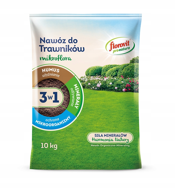 

Florovit Mikroflora 3w1 nawóz do trawników 10 kg