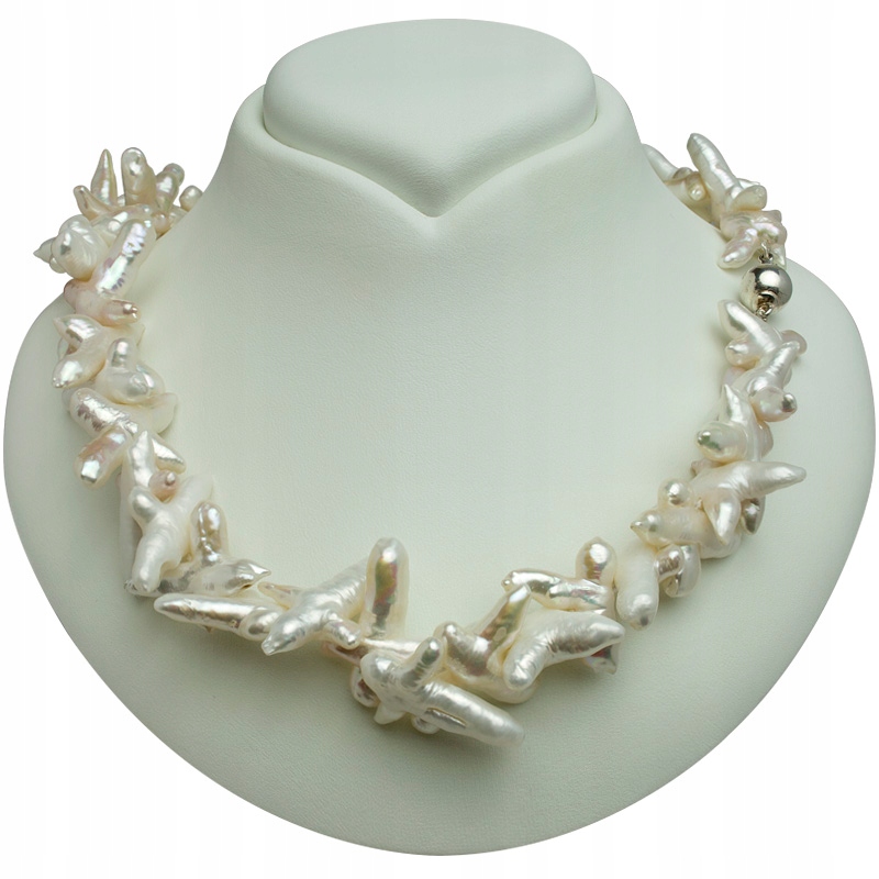 Excentrický Náhrdelník Z Pravých Perel