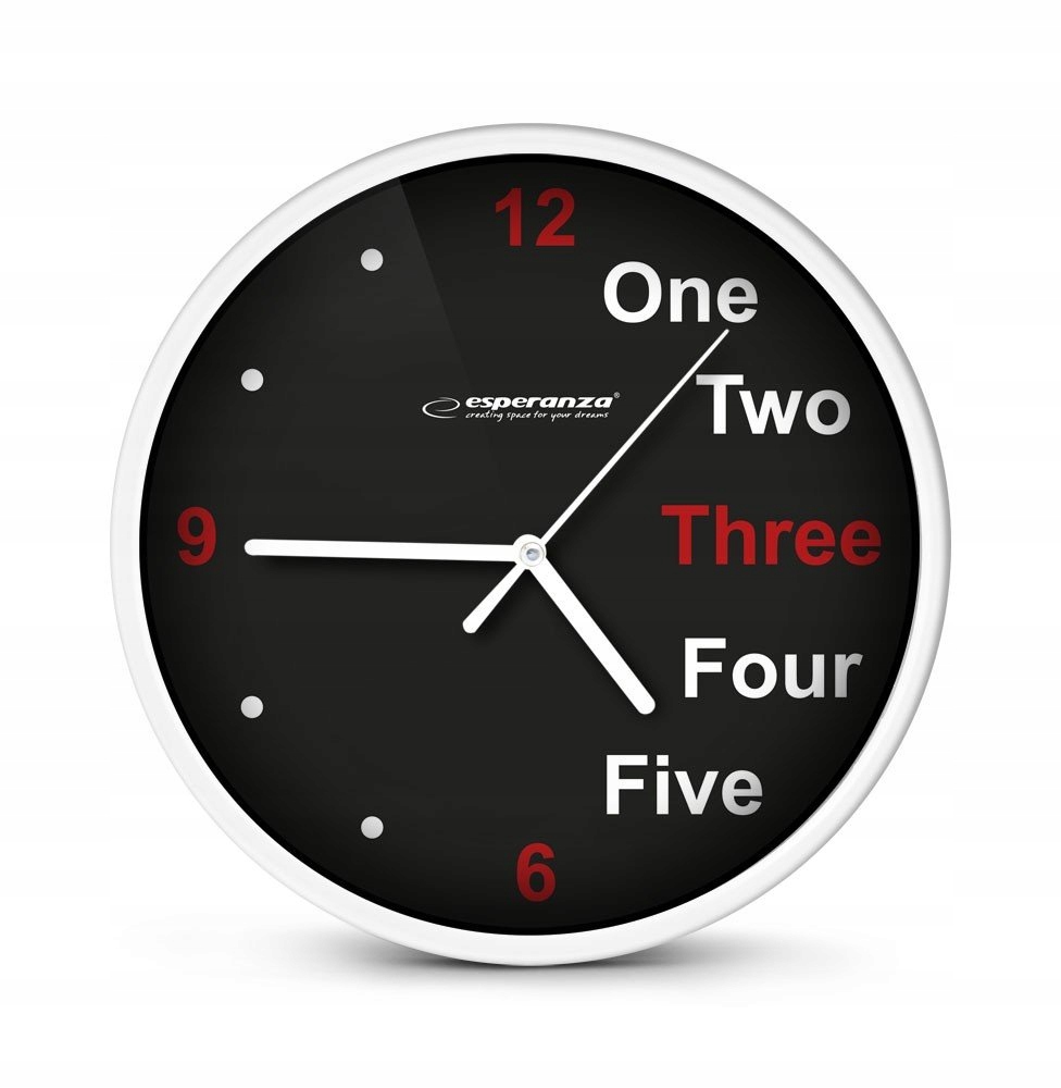 

Esperanza Zegar Na Ścianę | Ścienny Prague Biały