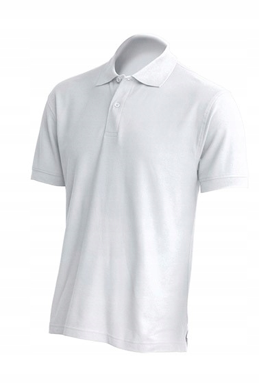 

Koszulka polo 100% bawełna męska biała XL