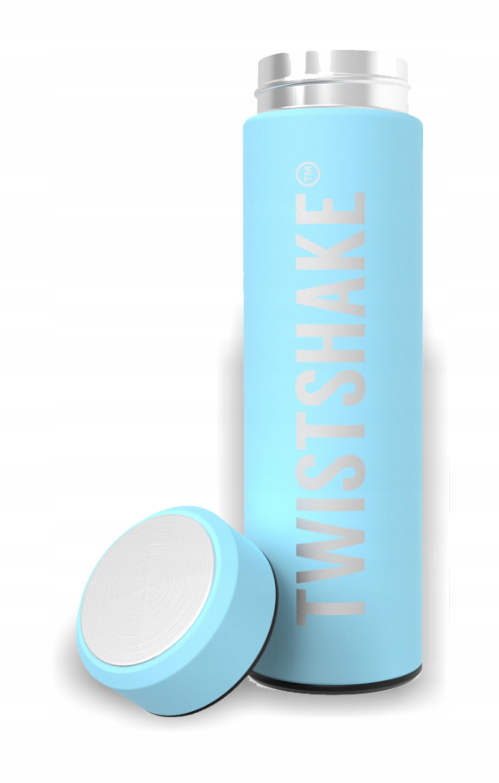 Termos na napoje Twistshake 0,42 l niebieski Blue