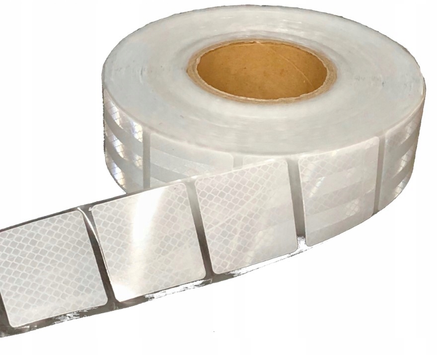 1M TAŚMA ODBLASKOWA SAMOPRZYLEPNA SEGMENTACH BIAŁA Numer katalogowy producenta 7h