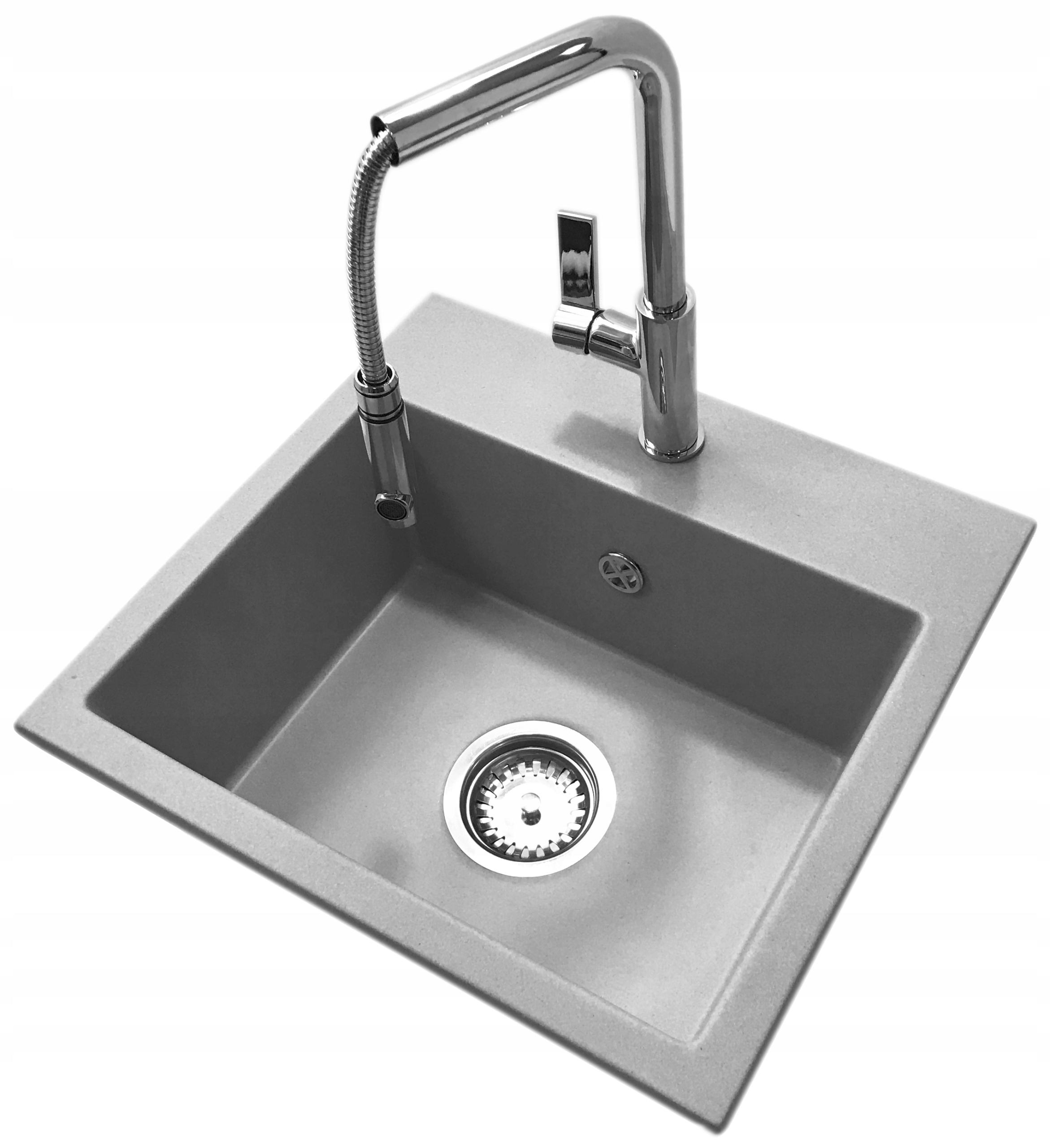 

Zlewozmywak Zlew Granitowy Jednokomorowy Zestaw+++