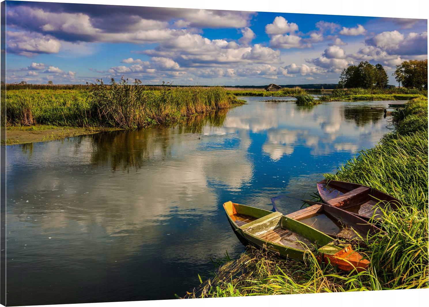 

Obraz Na Płótnie Do Salonu Krajobraz Rzeka 90x60