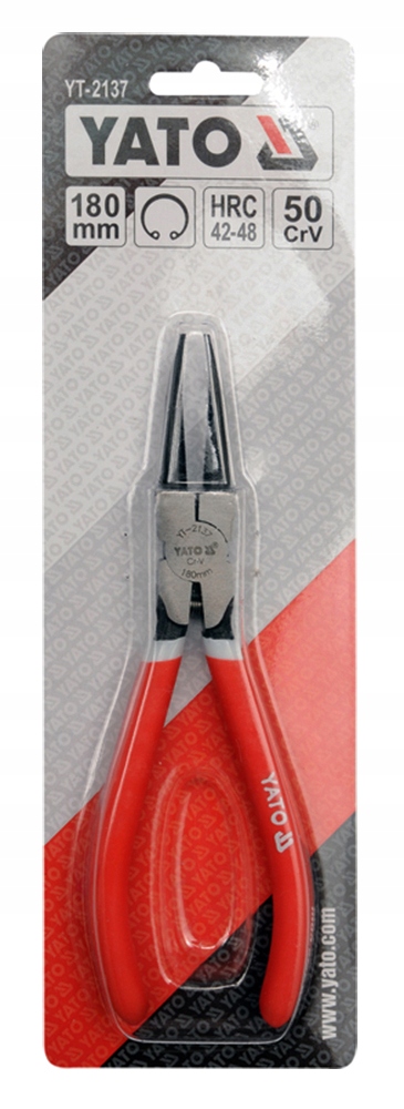 YATO SZCZYPCE SEGERA WEWNĘTRZNE 180MM YT-2137 EAN (GTIN) 5906083921377