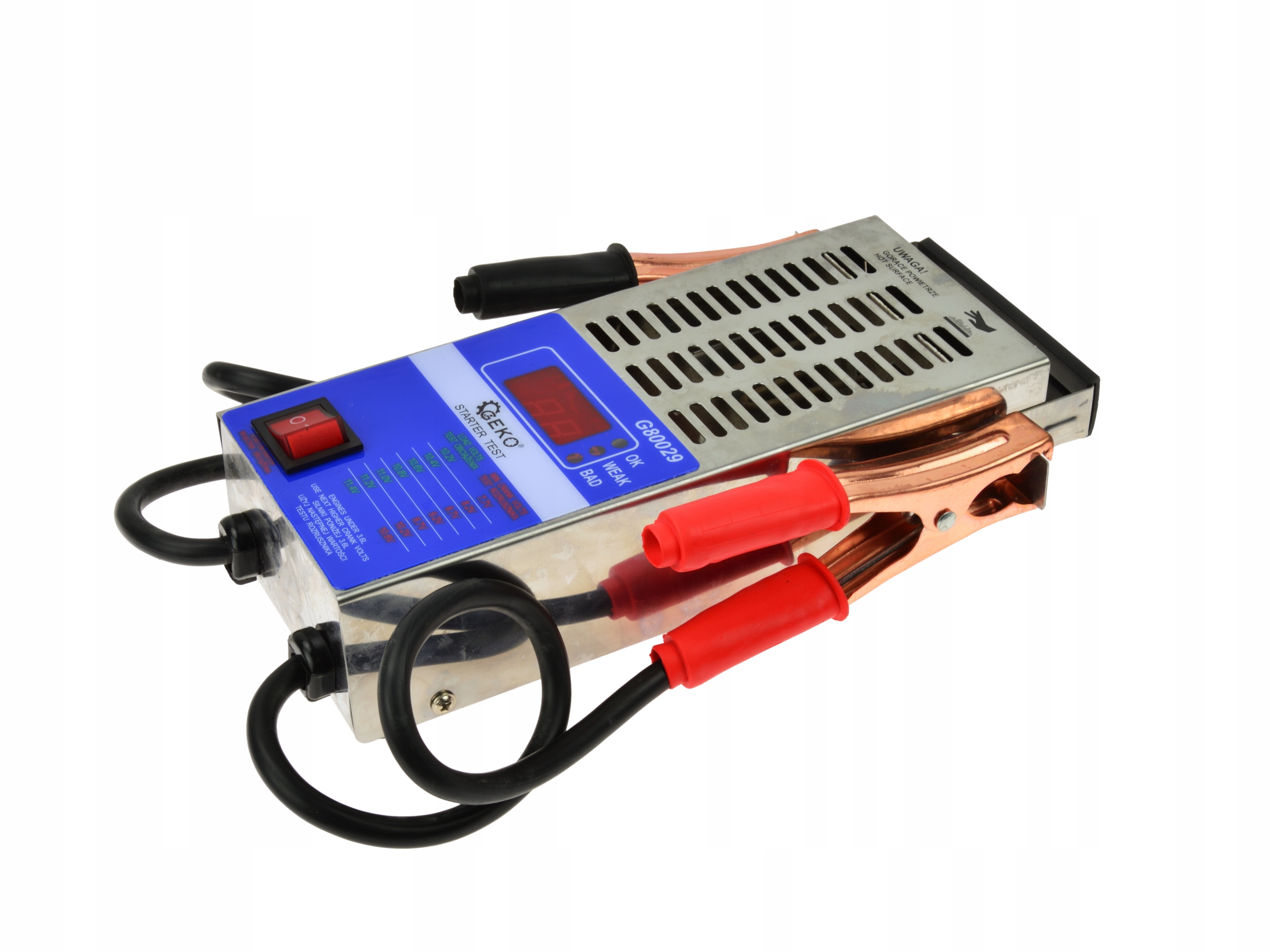 Tester LCD Miernik do sprawdzania akumulatorow 12V Producent code G80029