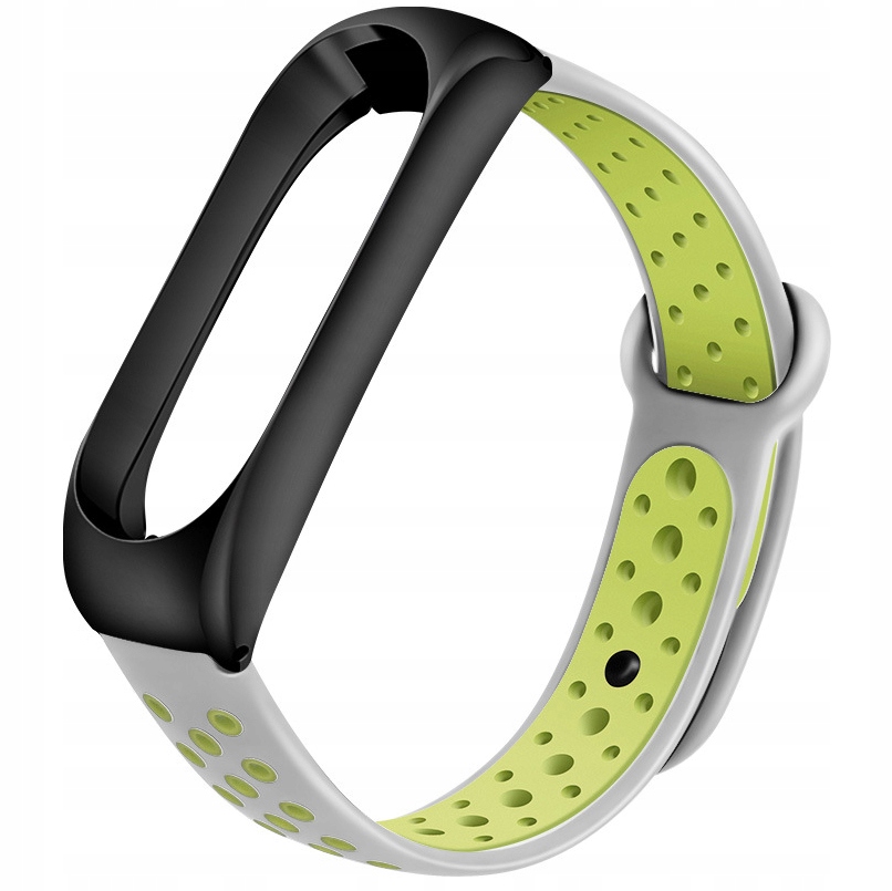 Xiaomi MI BAND3 opaska zamienna Szaro-zielona