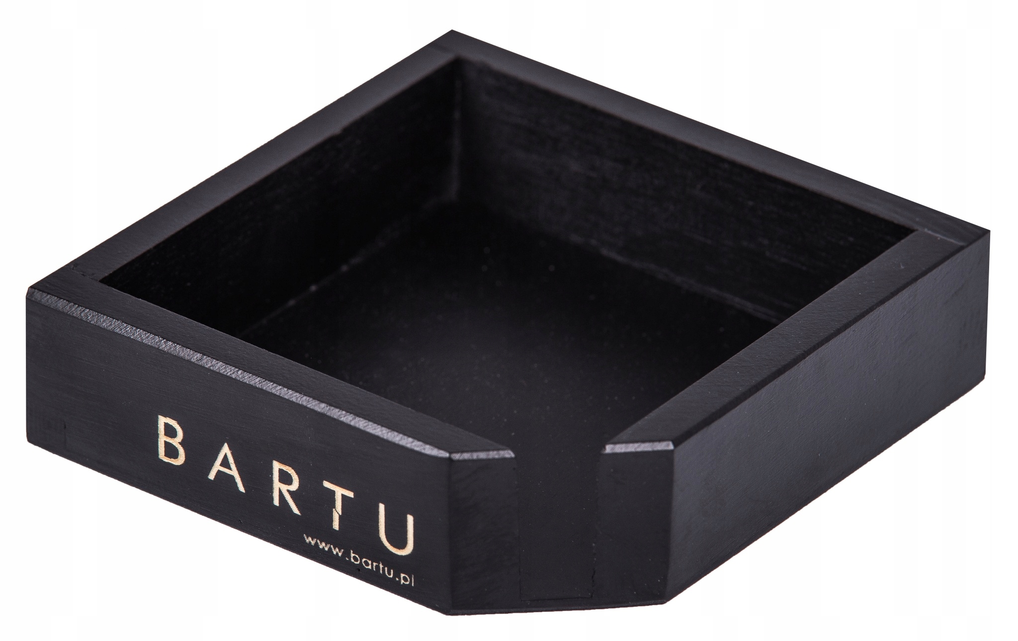 

Czarne Pudełko Na Podkładki wizytówki Twoje Logo