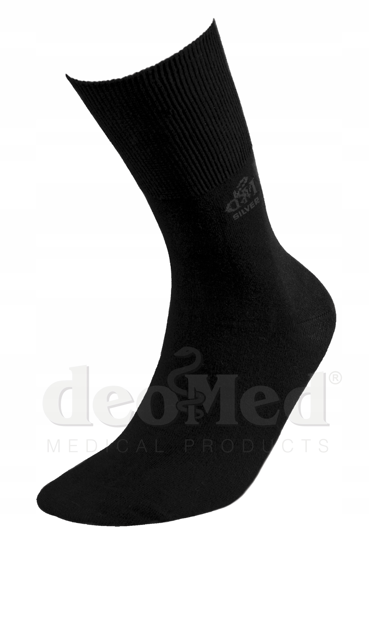 

Bezuciskowe skarpety DeoMed Silver 39-42 czarne