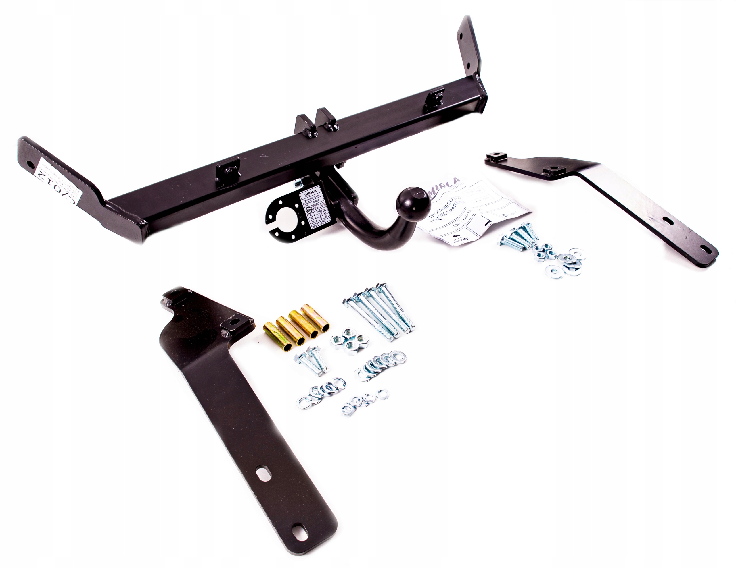 HAK HOLOWNICZY PEUGEOT PARTNER bez wiązki