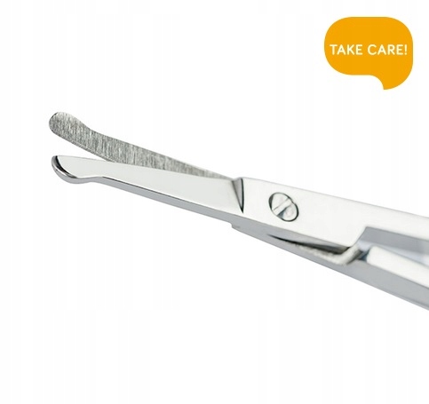 BabyOno Bezpieczne Nożyczki do Paznokci 066 Kolor dominujący szary