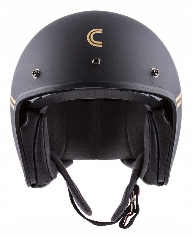 C-GOLD KASK MOTOR SKUTER CASSIDA BLENDA I DASZEK M Kolor czarny inny