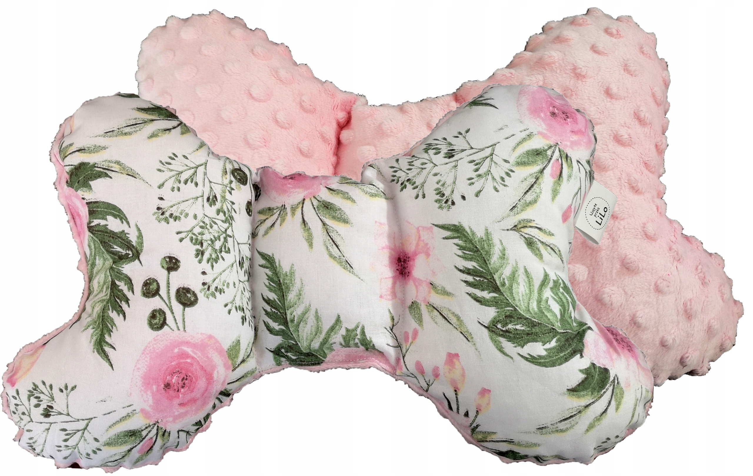 LiLo MOTYLEK poduszka ANTYWSTRZĄSOWA MINKY dużo WZORÓW miękka