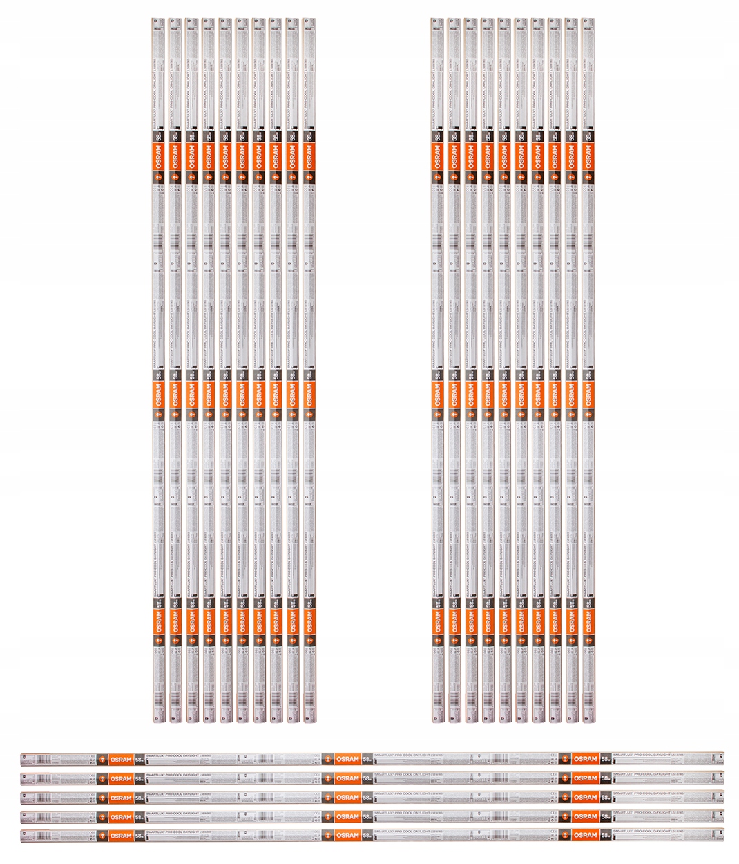 

Zestaw 25x Świetlówka G13 58W 4000K 5200lm Osram