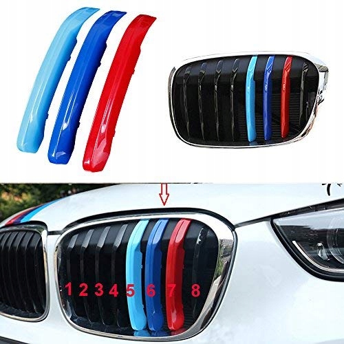 Накладки на Решітка радіатора Повітреприймачі M-набір BMW X1 F48 16-18r