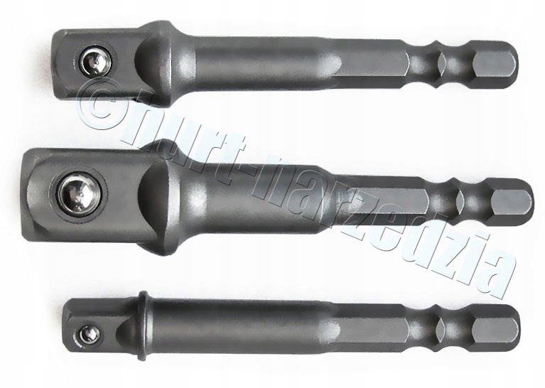 Adaptery do wiertarek i nasadek 3szt Condor