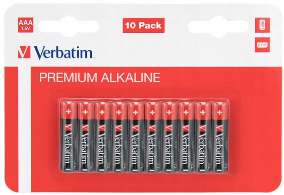 

Baterie Verbatim Alkaliczne LR3 Aaa 10 Bateria bli