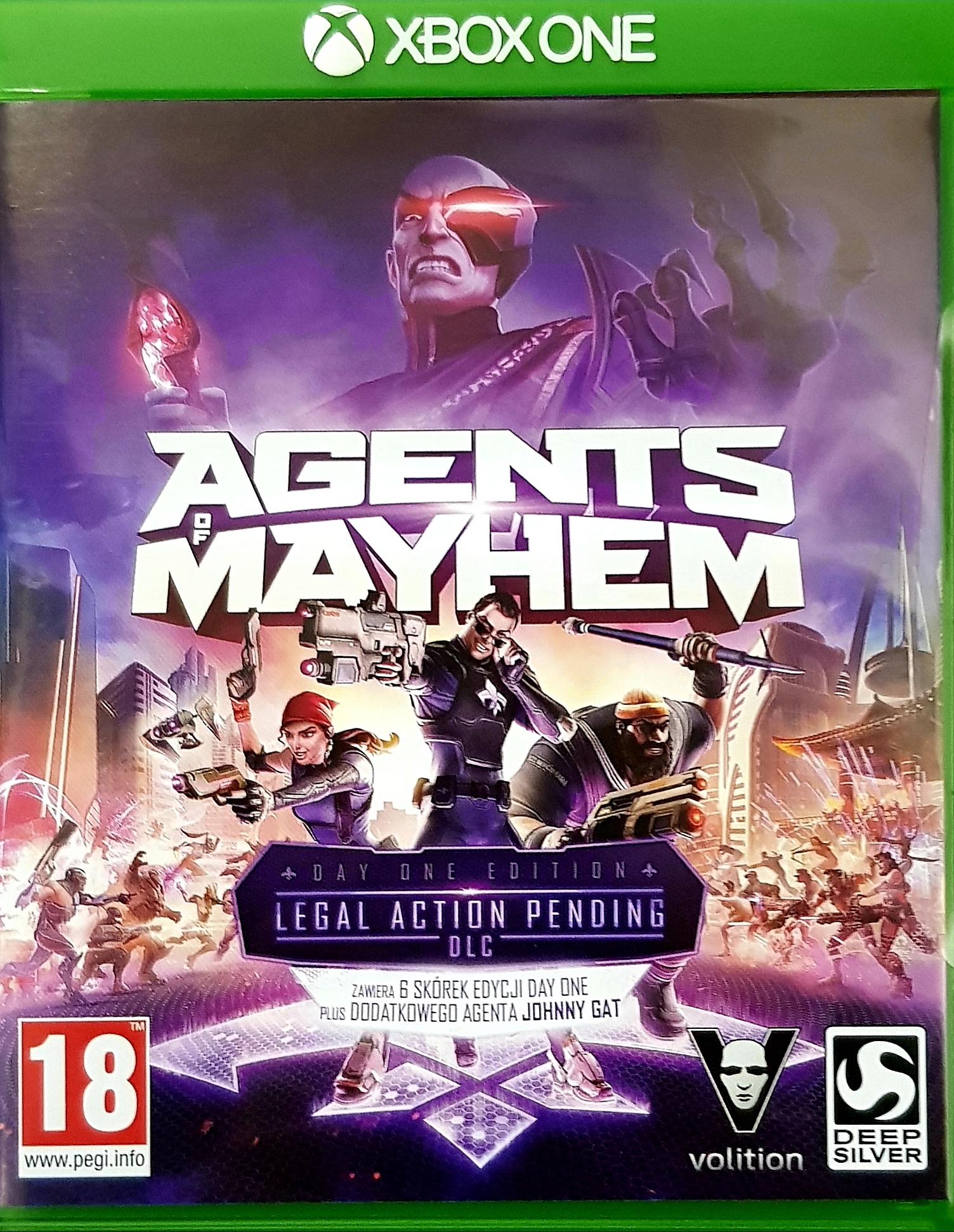 

Xone Agents Of Mayhem DLC Polska Dystrytbucja