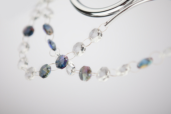 KINKIET ŚCIENNY KRYSZTAŁOWY FLORIDA 1 CHROM Kod producenta 10069/1