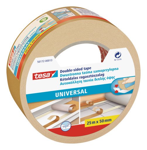 

Tesa 56172 Taśma Dwustronna Uniwersalna 25m 50mm