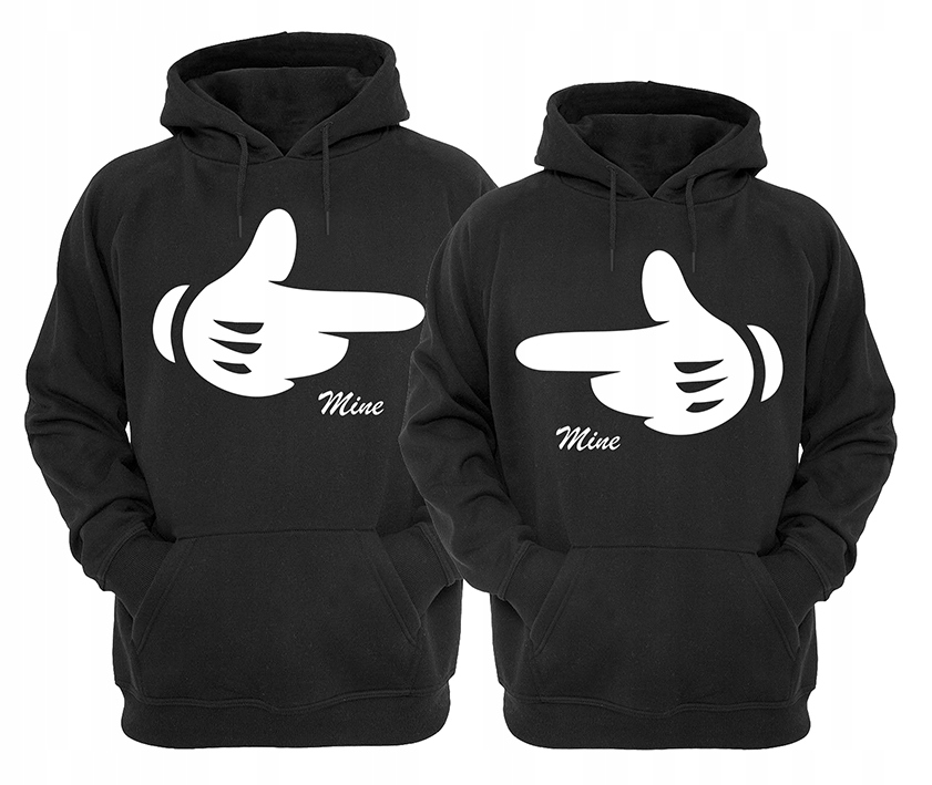 

Bluzy Dla Par Z Kapturem Na Walentynki