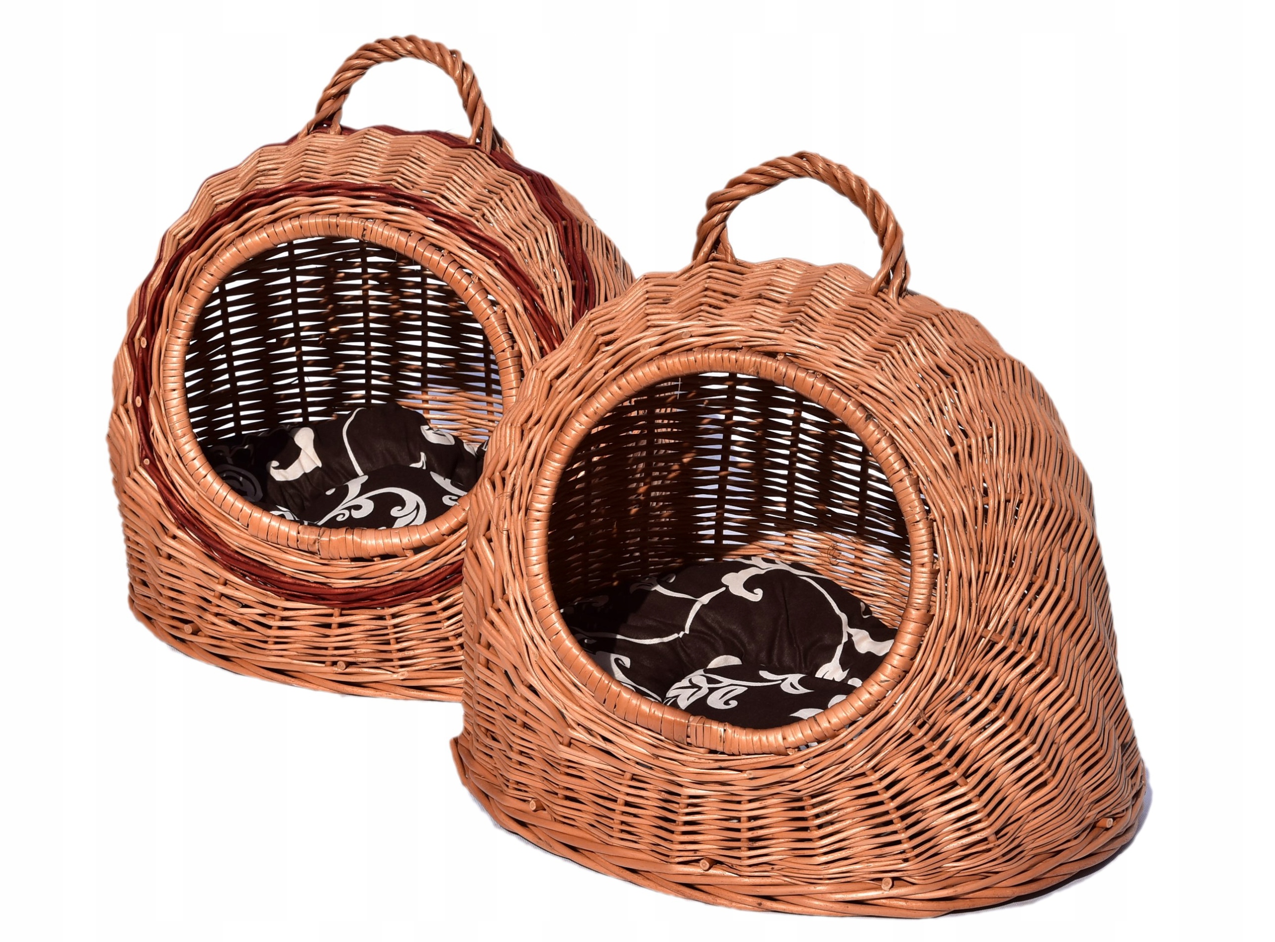 

Budka z wikliny Domek Legowisko dla psa kota 49 cm