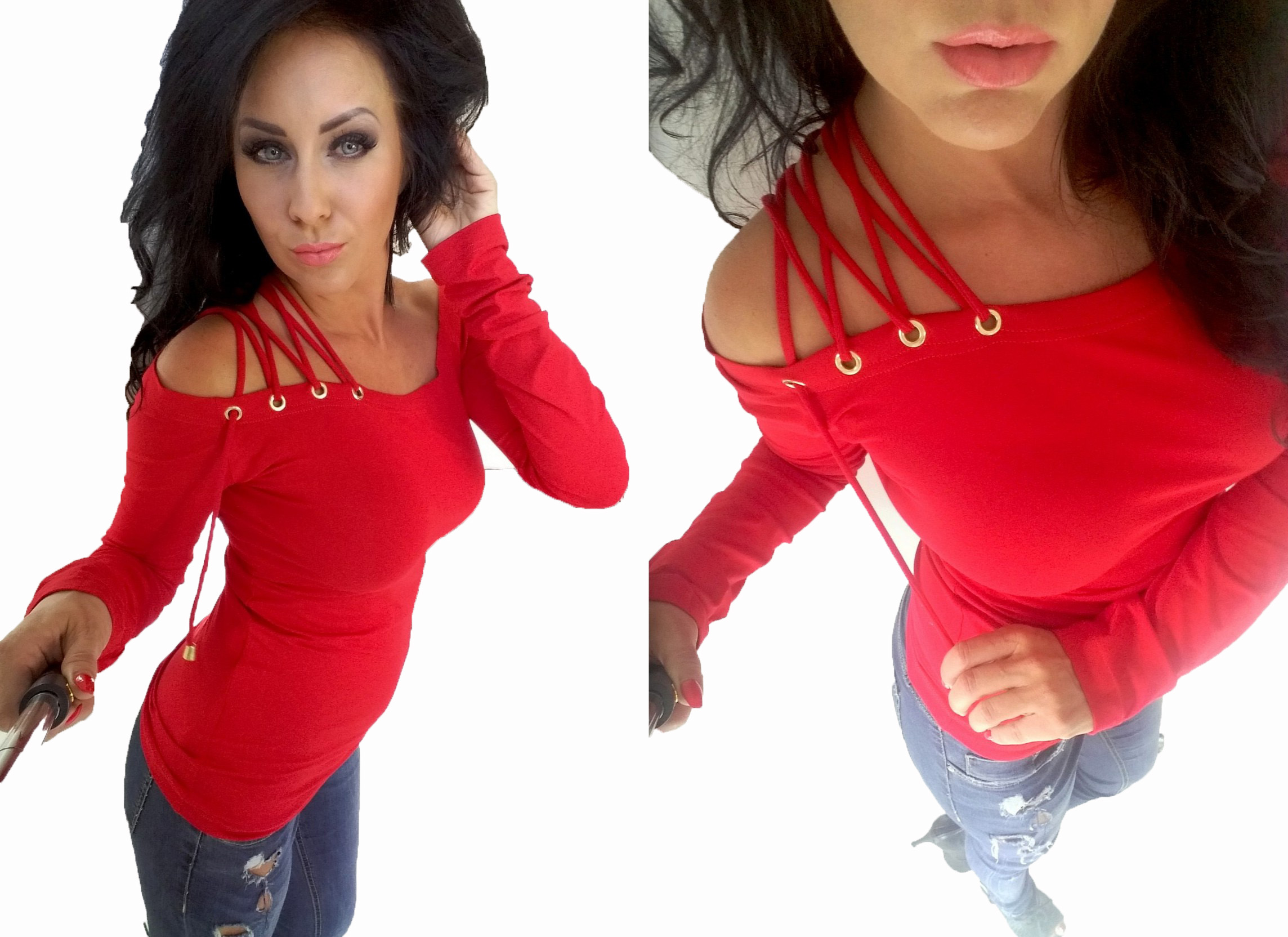 LipMar sexy svázané rameno S 36