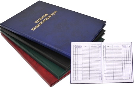 

Dziennik korespondencyjny A4 Barbara 192 kartki