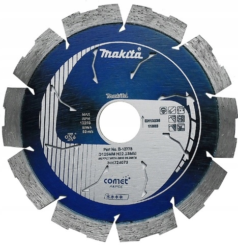 

Tarcza Diamentowa Comet Do Betonu 125X22 B-12778