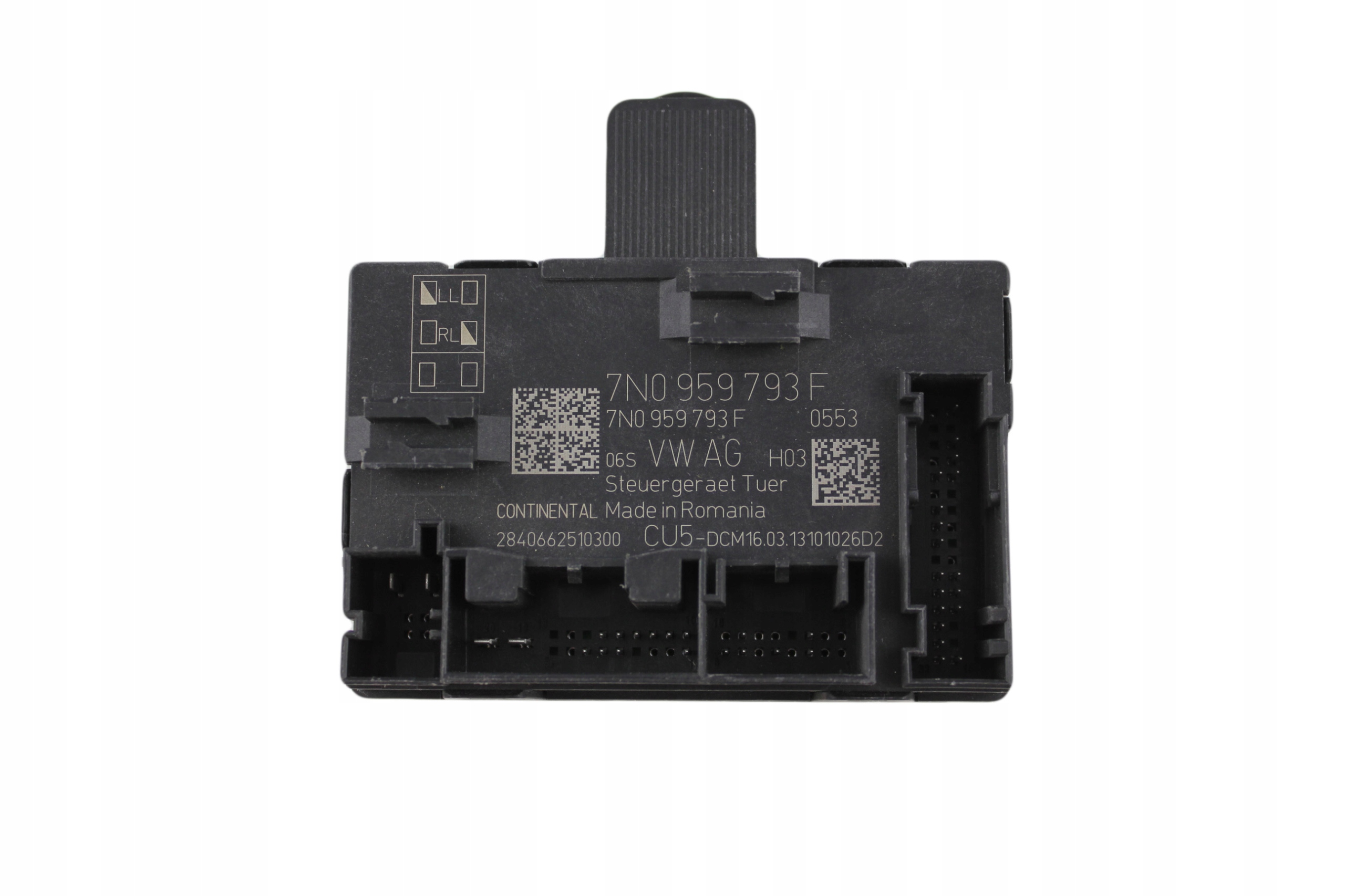 Moduł, sterownik drzwi lewy przód VwAG 7N0959793F