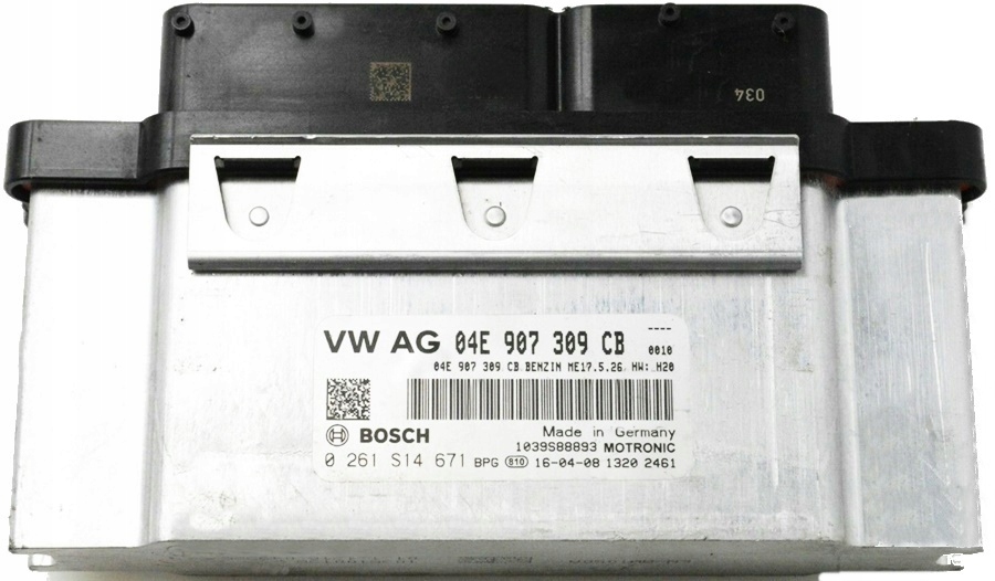KOMPUTER ECU VW POLO 1.0 04E907309CB 0261S14671