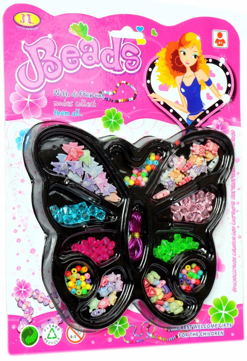 KORALIKI KORALE PACIORKI kpl do BRANSOLETKA wisior