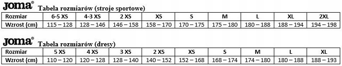 10 x KOMPLET JOMA HISPA III + NADRUK +WIZUALIZACJA Płeć nie dotyczy
