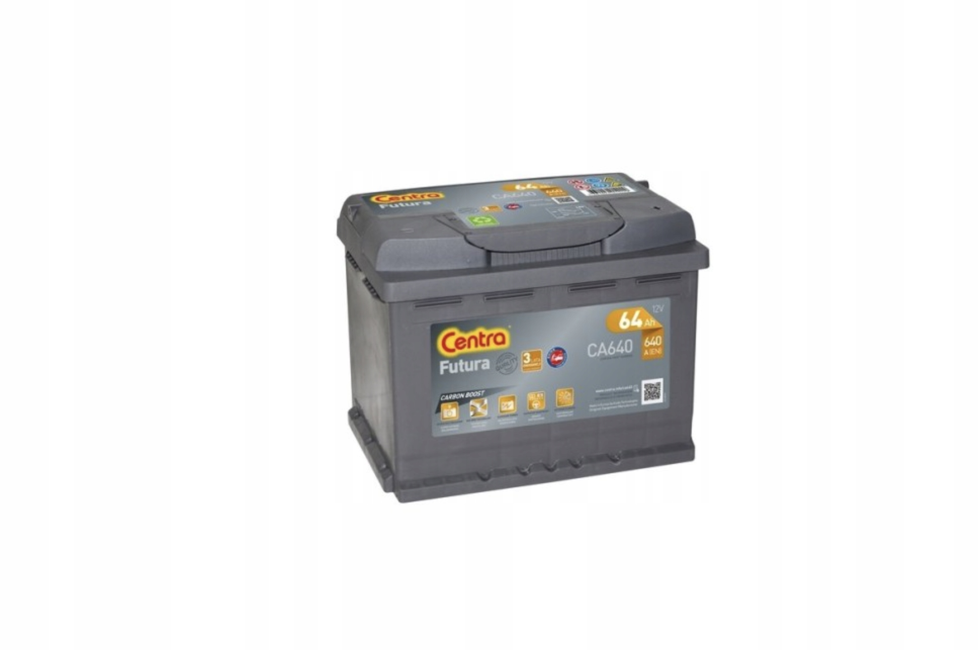 Ca640 - Акумуляторні центри FUTURA 64AH 640 A P+