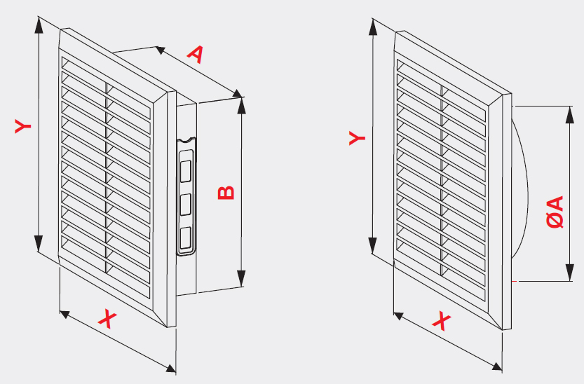 KRATKA WENTYLACYJNA OSŁONA - 14x21 - CLASSIC - T26 Kod producenta T26