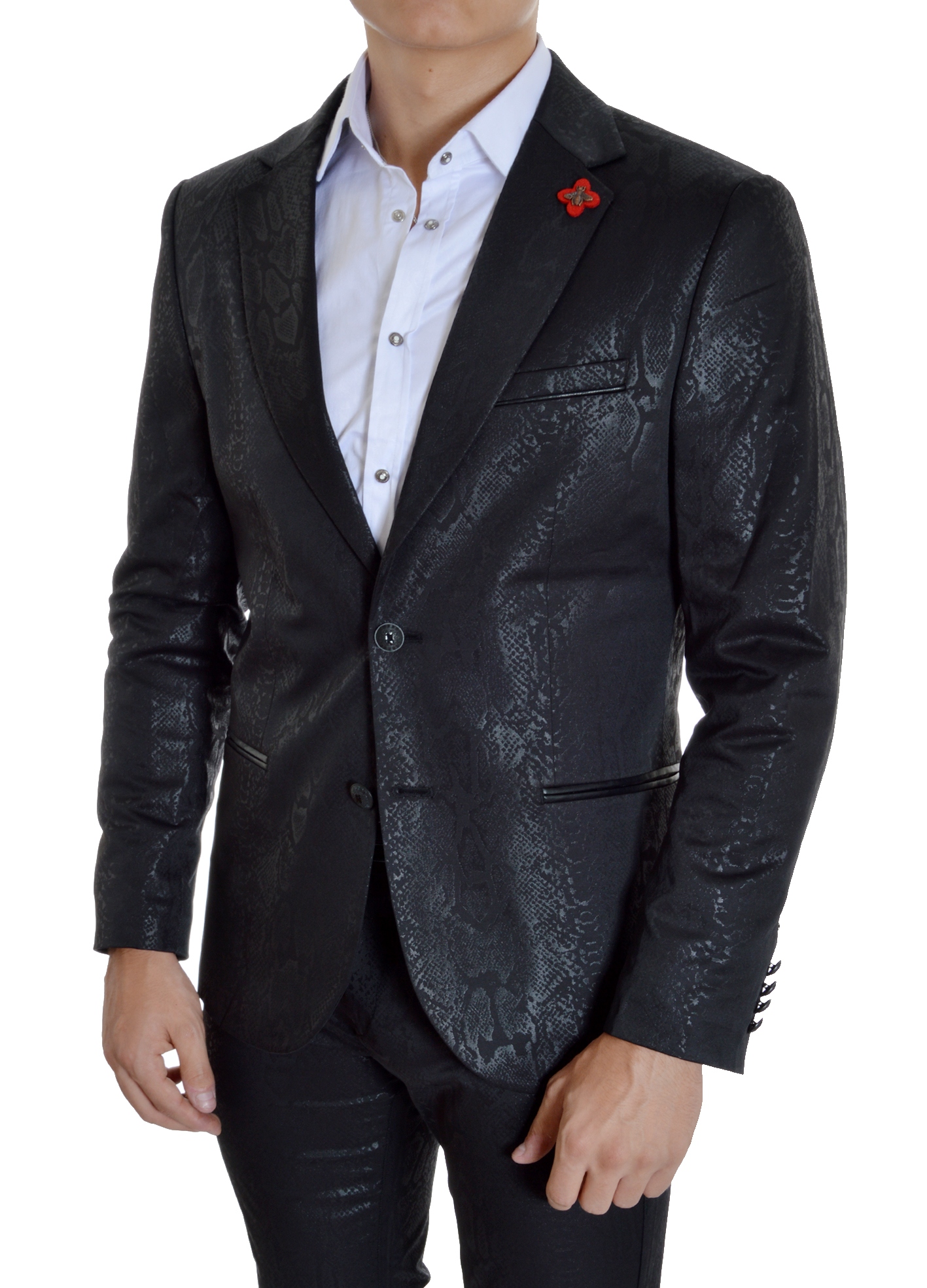 Marynarka Męska Mondo Exclusive Snake Wesele Ślub